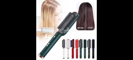 👆👆مشطة كهربائية عملية و سهلة الإستعمال لجميع انواع الشعر.✅